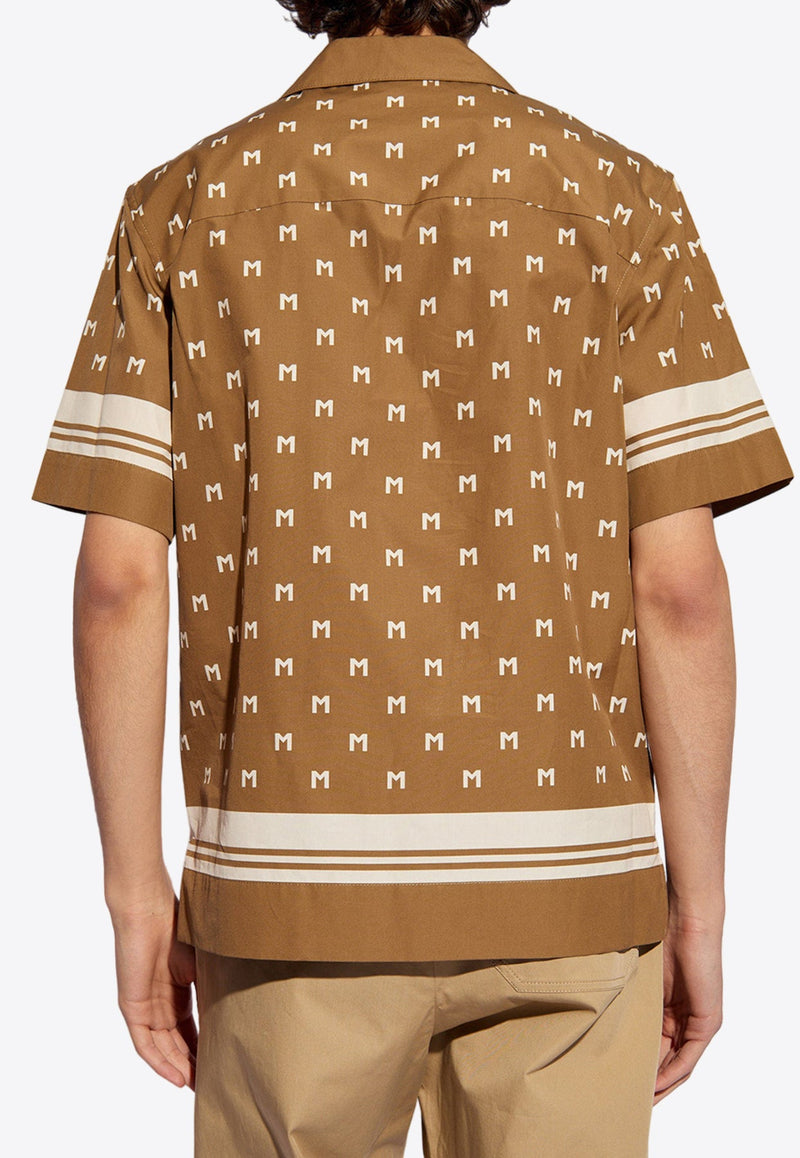 Logo Monogram Short-Sleeved Shirt