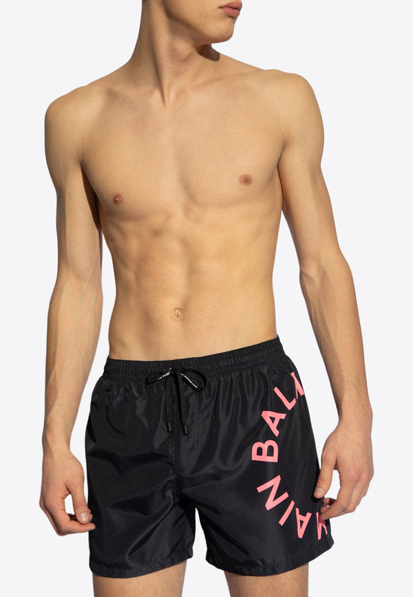 Logo Print Swim Shorts