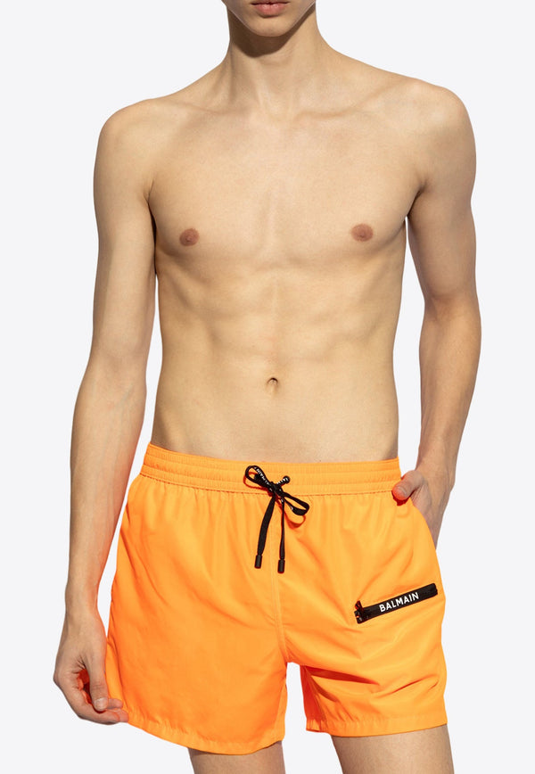 Logo Nylon Swim Shorts