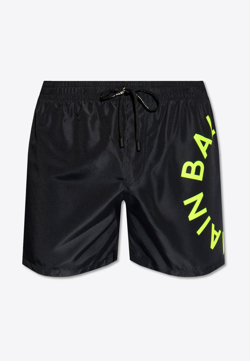 Logo Print Swim Shorts