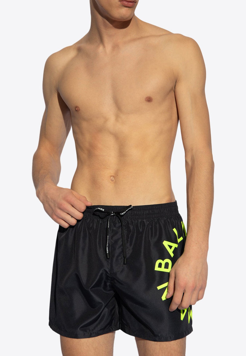 Logo Print Swim Shorts