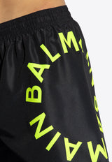 Logo Print Swim Shorts