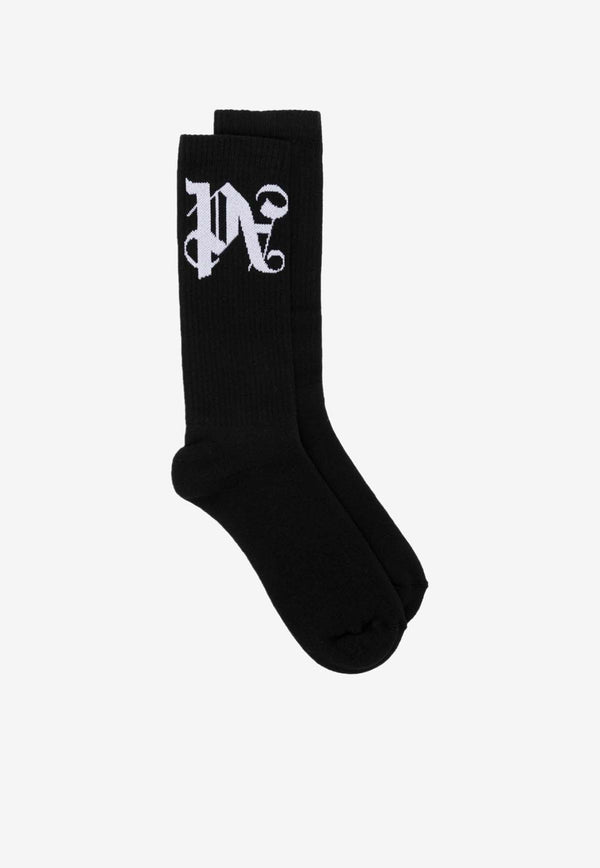 Monogram Jacquard Socks