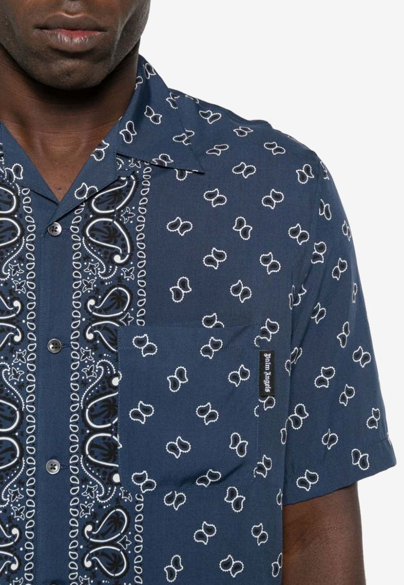 Paisley Print Bowling Shirt