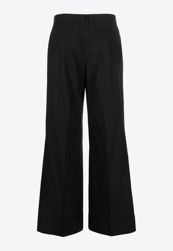 High-Waist Flared Pants