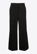 High-Waist Flared Pants