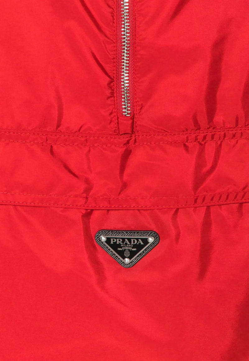 Enamel Logo Windbreaker Jacket