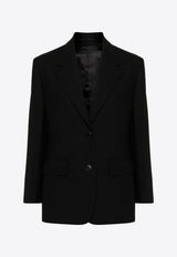 Single-Breasted Wool Blazer