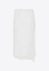 Gabriel Sequined Wrap Skirt