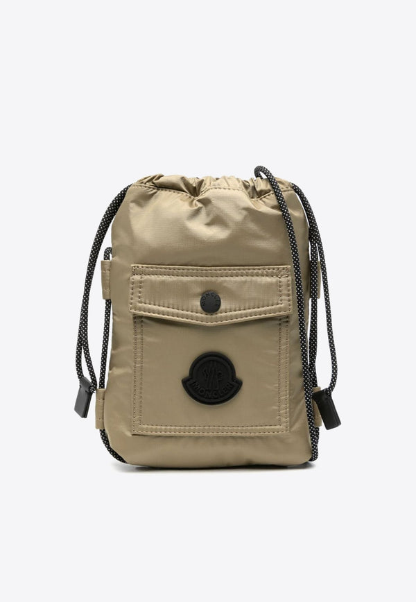 Makaio Logo-Patch Messenger Bag