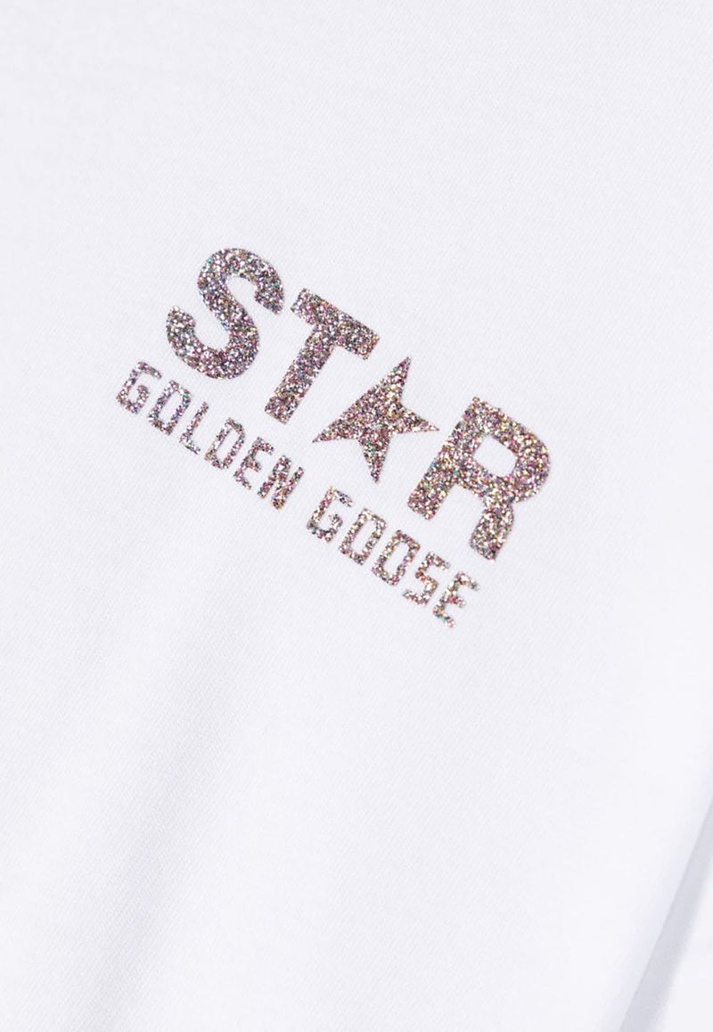 Baby Girls Glittered Logo T-shirt