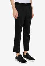 Mid-Rise Cropped Pants