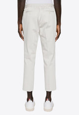 Mid-Rise Cropped Pants