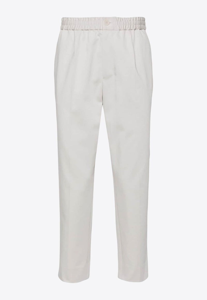 Mid-Rise Cropped Pants