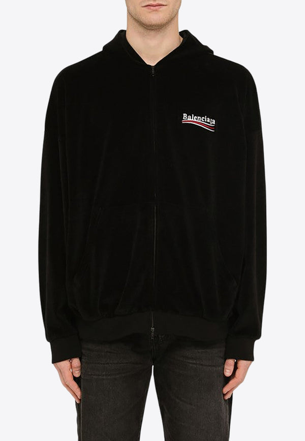 Political Campaign Logo Zip-Up Hoodie