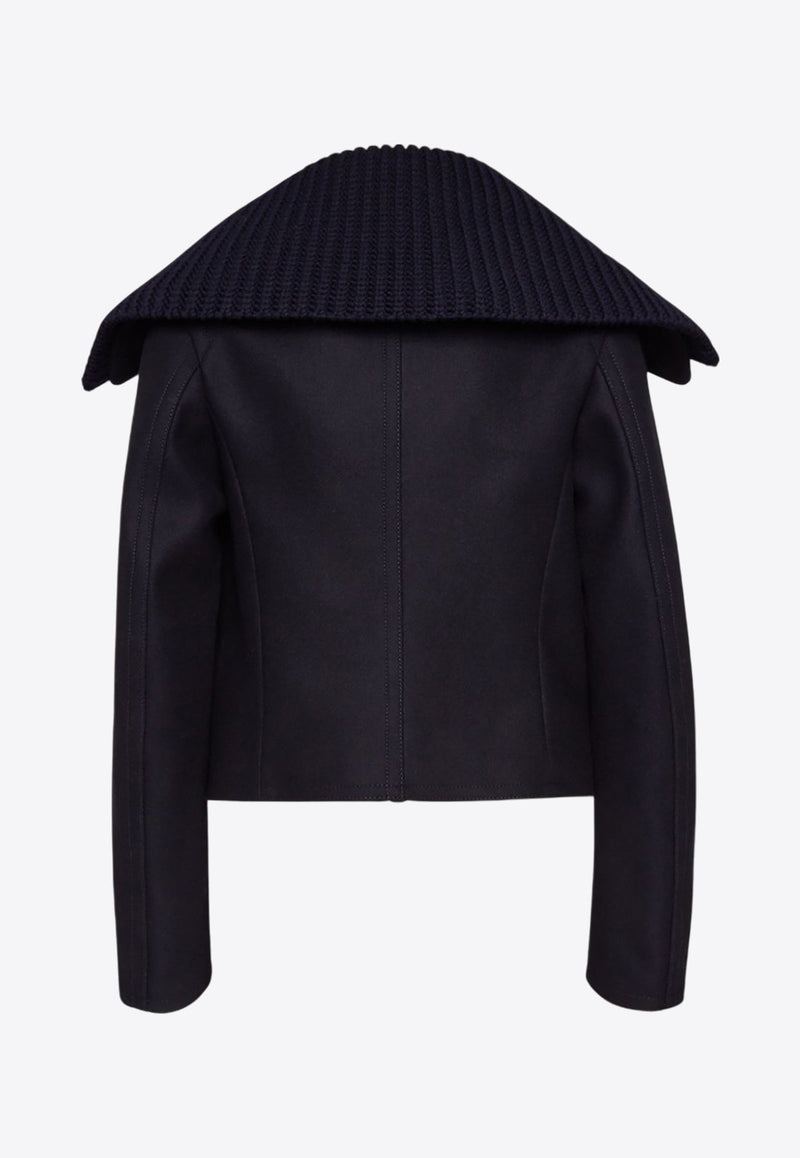 Double-Breasted Sailor Mini Peacoat