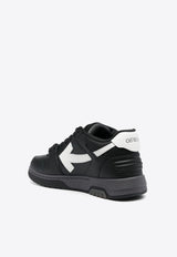 Out of Office Paneled Leather Sneakers