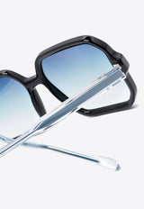 Essential Oversized Square Sunglasses