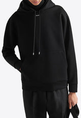 Micro Logo Hooded Sweatshirt