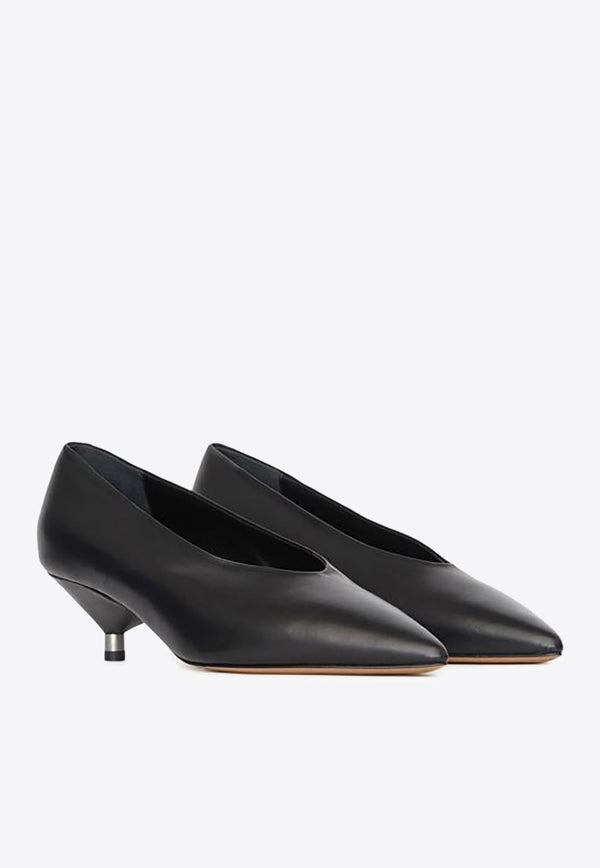 Ebisa 45 Calf Leather Pumps