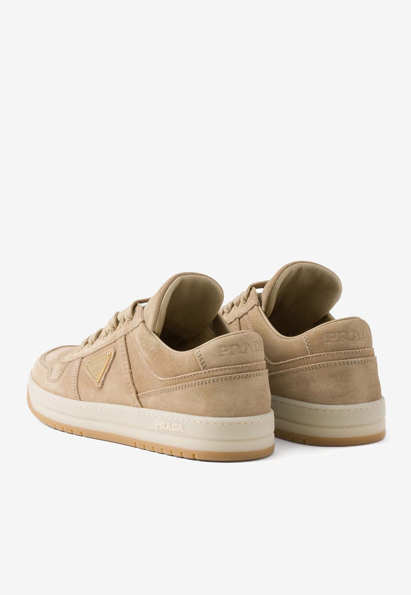 Downtown Suede Low-Top Sneakers