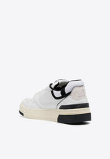 Action Low-Top Leather Sneakers