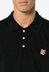 Fox Logo Patch Polo T-shirt