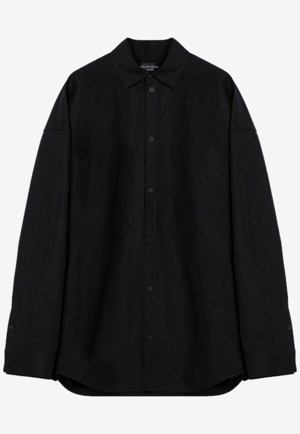 Oversized Long-Sleeved Shirt