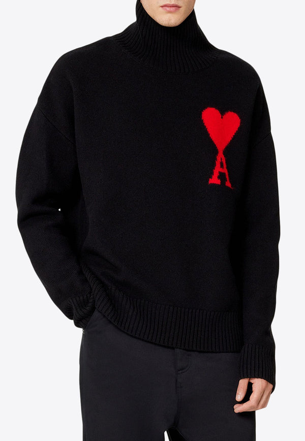 Ami De Coeur Turtleneck Wool Sweater