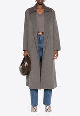 Leak Self-Tie Long Coat