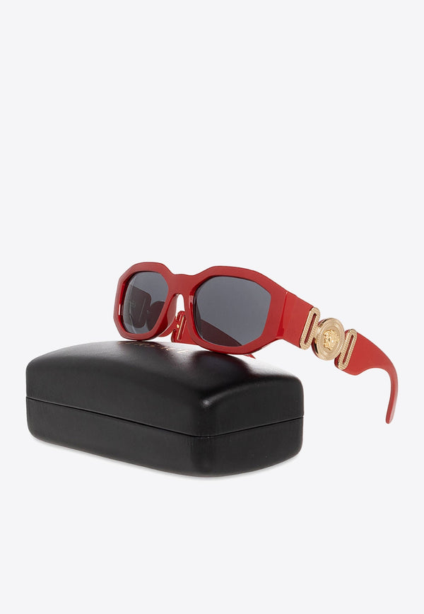 Medusa Biggie Rectangular Sunglasses