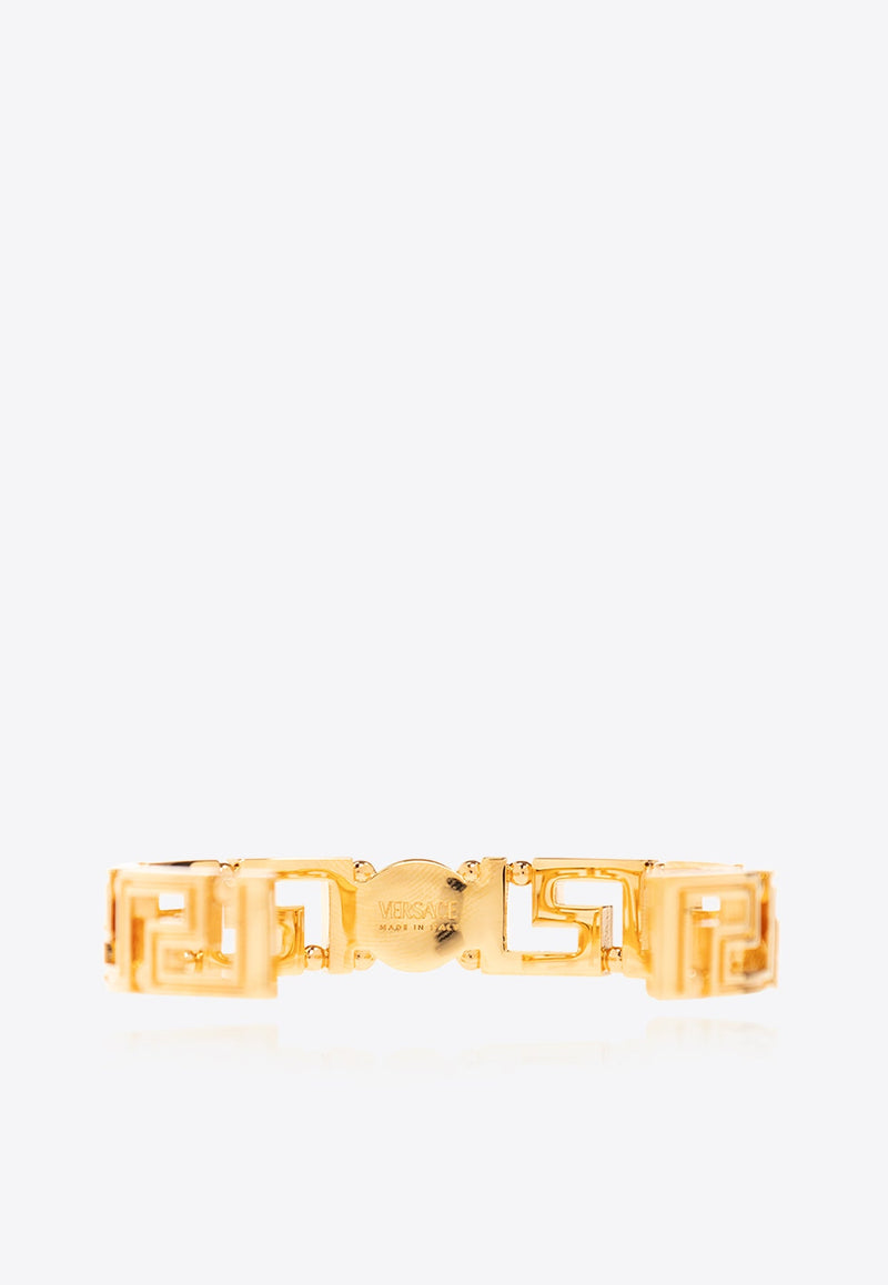 Medusa Greca Cuff Bracelet