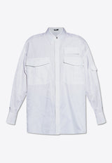 Barocco Jacquard Long-Sleeved Shirt