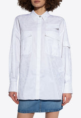 Barocco Jacquard Long-Sleeved Shirt