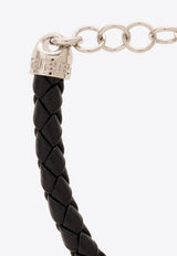 Nautical Medusa Leather Bracelet