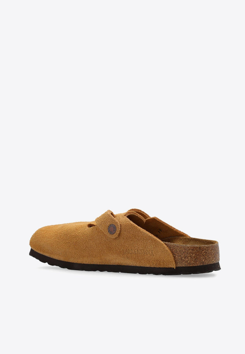 Boston Suede Mules