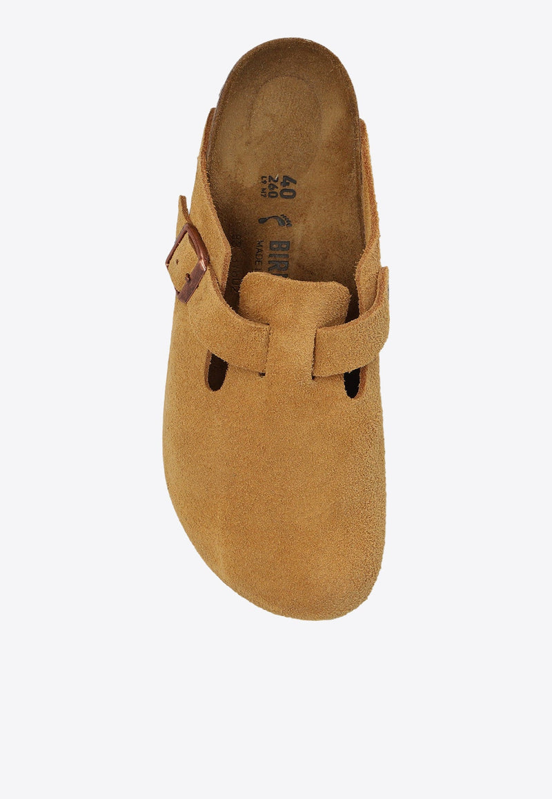 Boston Suede Mules