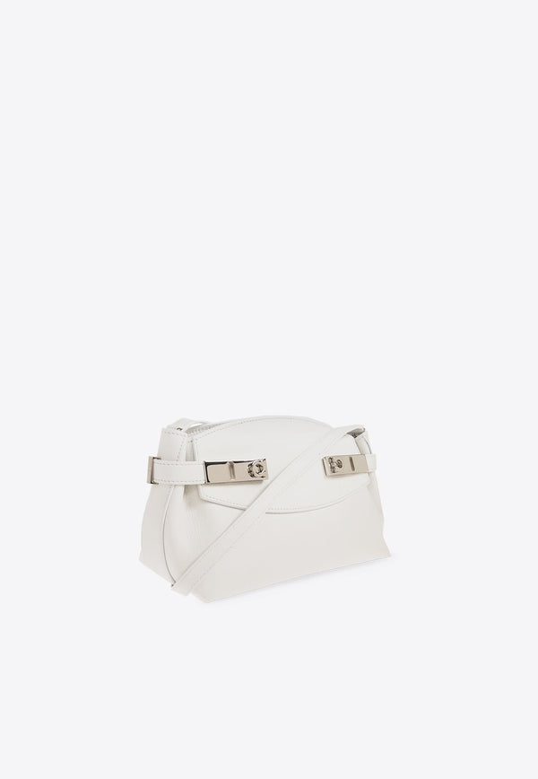 Hug Calf Leather Crossbody Bag