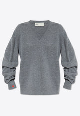 Essential V-neck Wool Sweater