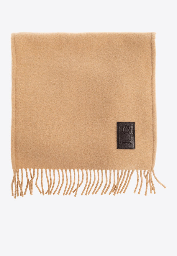 Fringed Hooded Stole Poncho