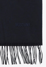 Merino Wool Fringed Scarf