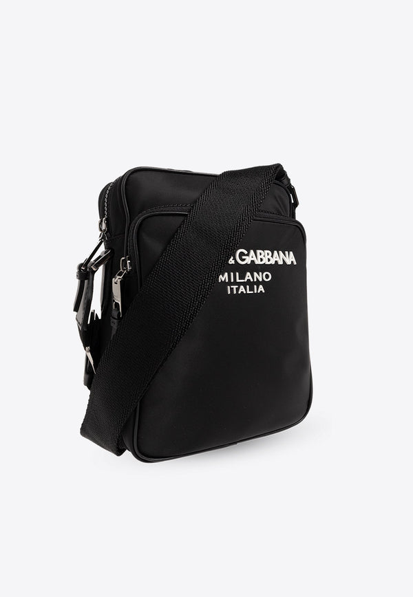 Logo Nylon Crossbody Bag