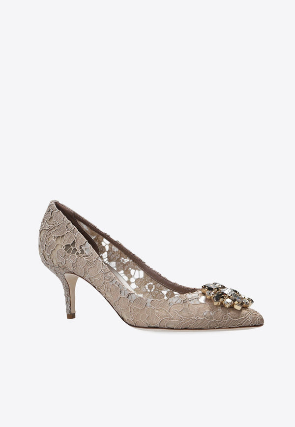 Bellucci 60 Guipure Lace Pumps