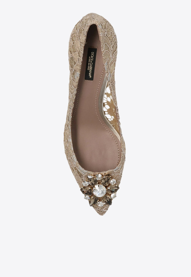 Bellucci 60 Guipure Lace Pumps