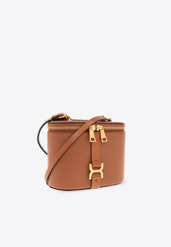 Mini Marcie Grained Leather Shoulder Bag