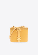 Mini Marcie Grained Leather Crossbody Bag