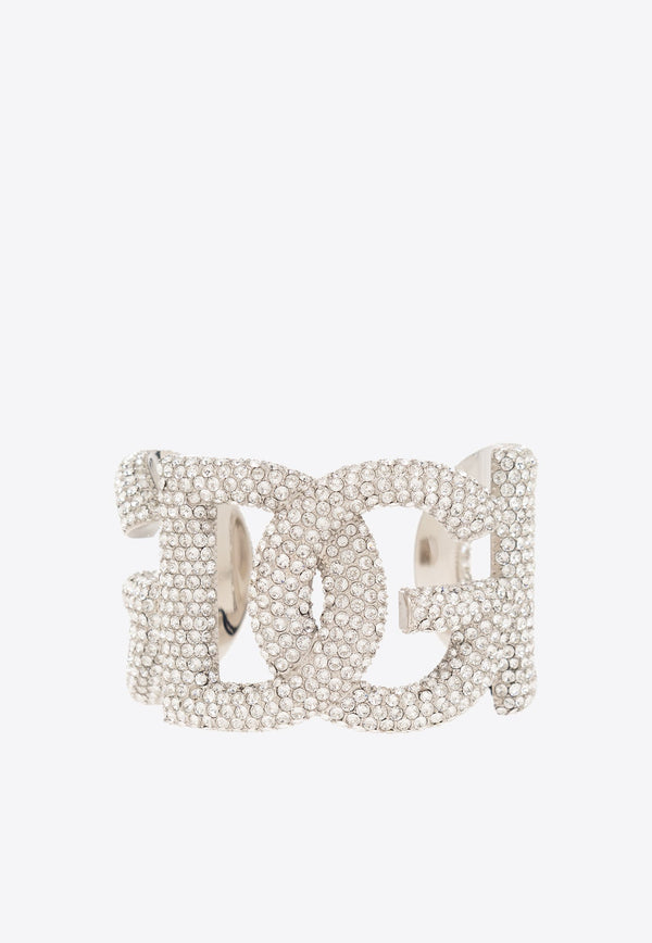 Rhinestone Embellished DG Bracelet