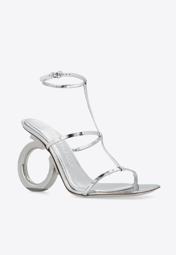 Elina 105 Metallic Leather Sandals