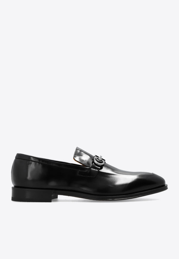 Finley Gancini Leather Loafers