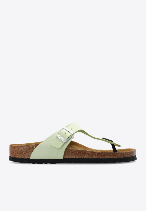 Gizeh Leather Thong Sandals